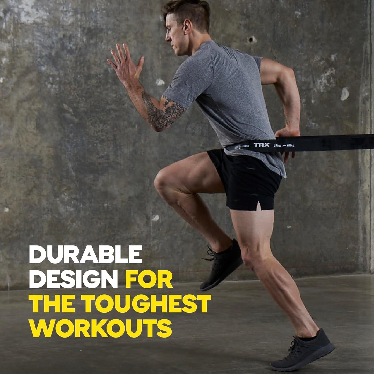 TRX Strength Band, Full-Body Resistance Band for Home and Gym, 35/70 lb