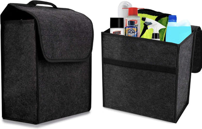 ADEPTNA Durable Anti Slip Car Trunk Boot Tidy Organiser Storage Bag (TALL BOOT ORGANISER)
