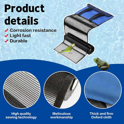 Animal Saving Ramp, Pool Critter Saver, Floating Rescue Platforms Small Wildlife Escape Frog Helper Device Safety Pond Exit for Ladder Tool, 11x6x3 inch