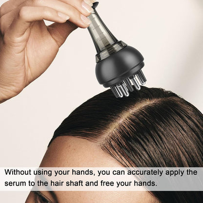 Scalp Applicator Comb - Minoxidill Applicator, Rollerball Oil Comb | Anti Leak Scalp Massager Hair Growth Oiling Applicator, Hair serumm Massage minii Scalp Applicator Comb for Head Care Hair Root