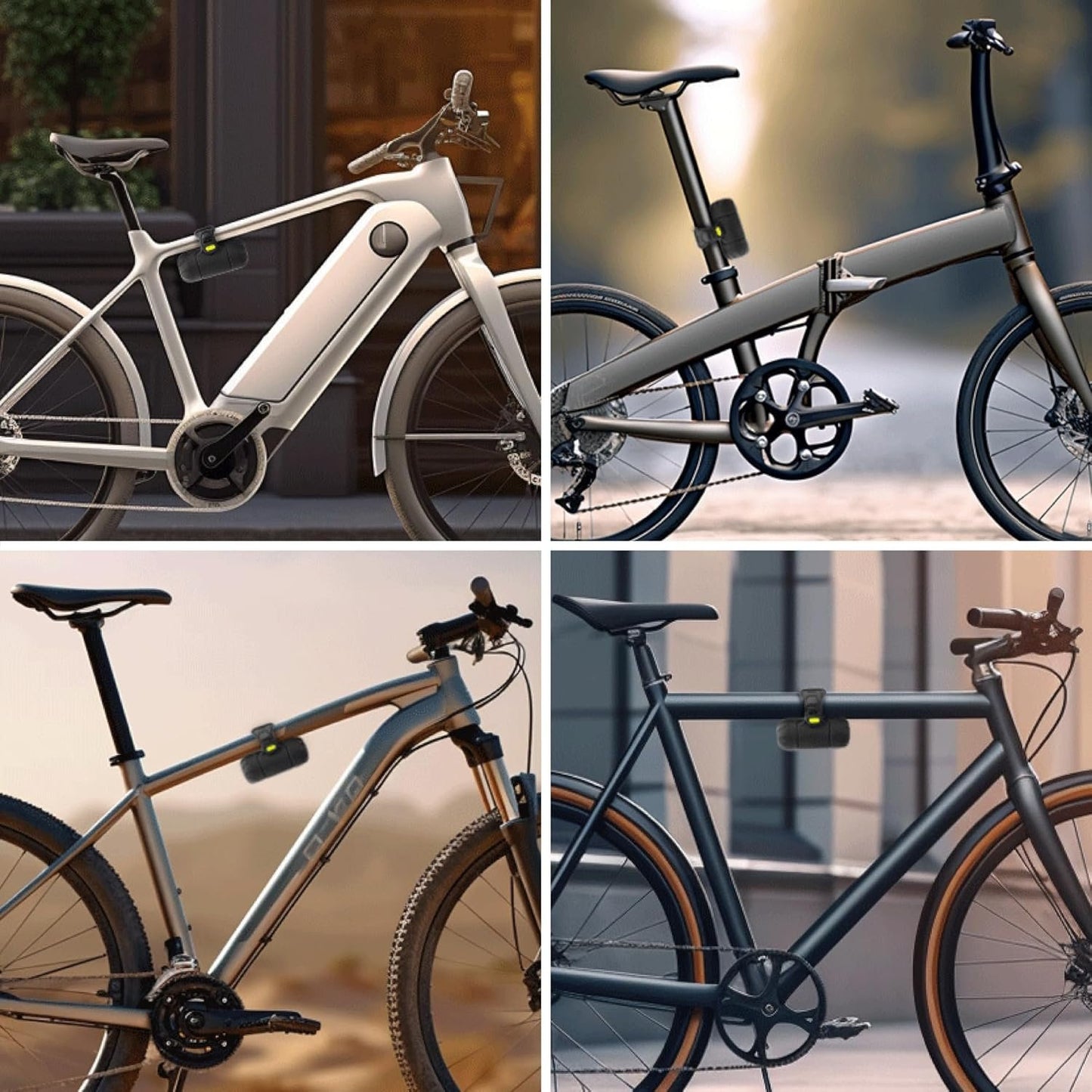 BONE Portable Bike Repair Tool Capsule, 14-in-1 Bicycle Repair Tool Kit, Mountain, Road Bike Maintenance with Tire Pump and Wrench Tool Kit, Bike Accessories for Cycling, Emergency Bike Repair Bag