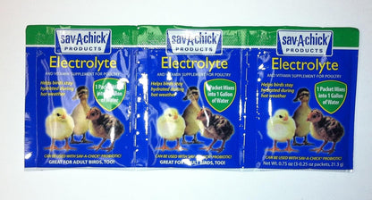 Sav-A-Caf Sav-A-Chick Electrolyte & Vitamin Supplement - 3 Pack/.25oz.