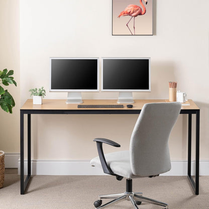 Zinus Modern Studio Collection Soho Rectangular Dining Table/Table Only/Office Desk/Computer Table, Natural