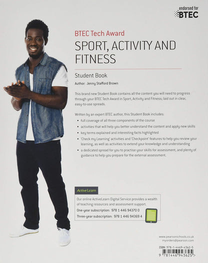 BTEC Tech Award in Sport, Activity and Fitness Student Book