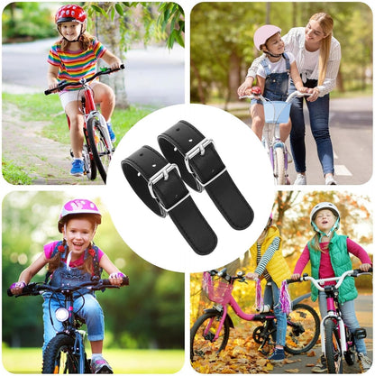 Cycle Basket Cargo Straps, Beach Cruiser Straps, Front Handlebar Decoration, Scooter Bike Gear Attachment, Outdoor Riding Accessories for Travel, Storage, 8.66x0.79 Inches