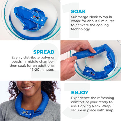 KOOLGATOR Cooling Neck Wrap - USA Design