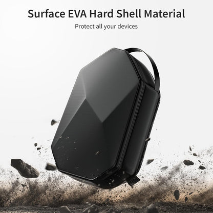 ANNAPRO Carrying Case for Meta Quest 3/Quest 3S/Quest 2/Vision Pro, Hard Travel Case Compatible with Kiwi Design/BOBOVR Elite Battery Strap and Controllers Accessories, Crossbody Shoulder Backpack