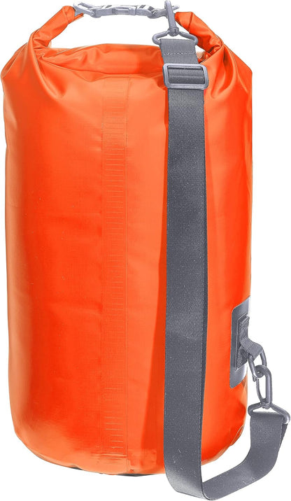 Skog Å Kust DrySak - Roll Top Waterproof Bag for Travel & Outdoors - 10L Orange