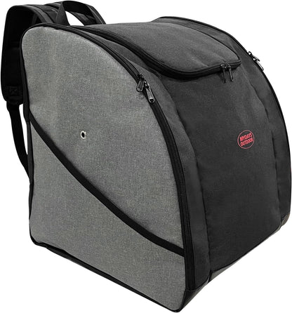 Ski Boot Bag Backpack, Ski Bags for Air Travel, Ski bag and Snowboard Boot Bag, Store Ski Gear and Transport Helmet Goggles Gloves Clothing, Great for Men, Women and Youth