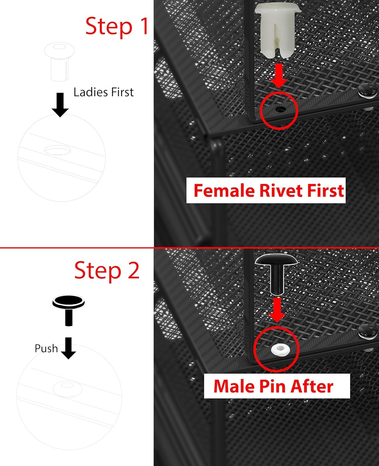 SimpleHouseware Desk File Organizer for Office Stationery with Sliding Drawer, Double Tray, Pencil Holder, and 5 Upright Sections, Black