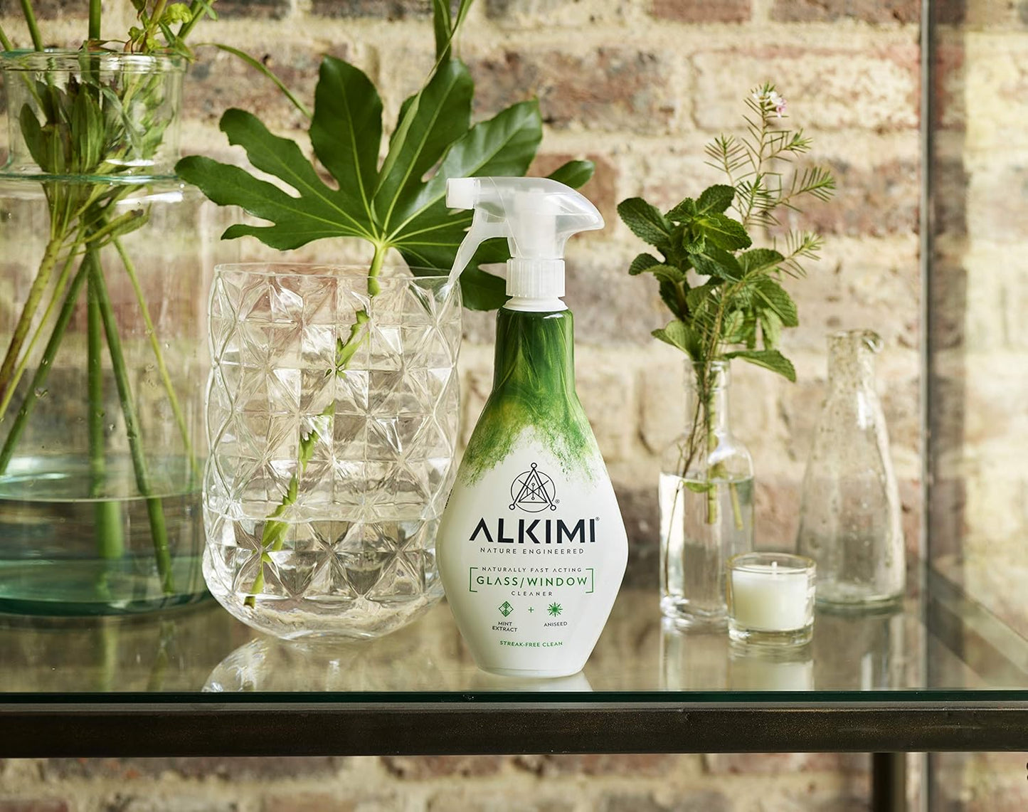 ALKIMI Home Essentials Cleaning, Variety Pack of 3 – Multipurpose, Bathroom & Glass Window Cleaner Spray – Natural Household Supplies Antibacterial Eco Cleaning Sprays