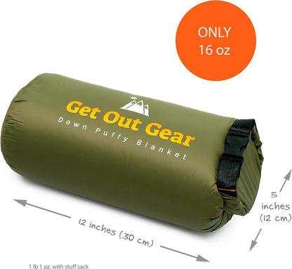 Get Out Gear Mega Puffy Down Blanket