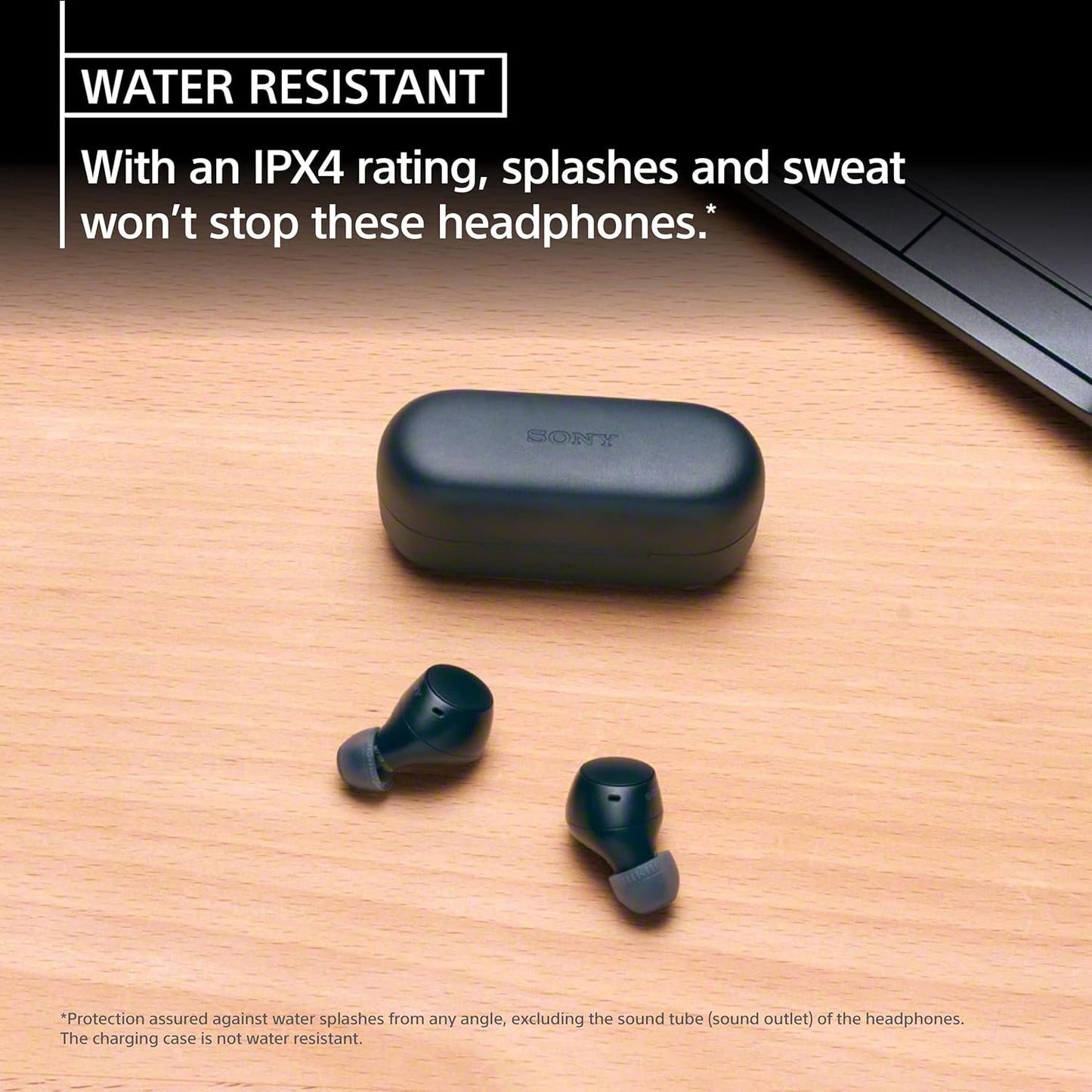 Sony WF-C510 Truly Wireless in-Ear Bluetooth Earbud Headphones with up to 22-Hour Battery, Multipoint-Connection, Mic and IPX4 Water Resistance, Black - New
