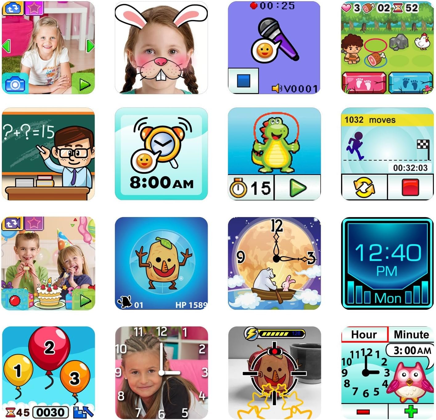 VTech KidiZoom Smartwatch DX2 (Frustration Free Packaging), Blue