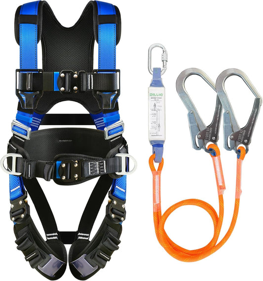 DIJJIG safety harness fall protection harness roofing harness construction harness construction harnessANSI/ASSP Compliant