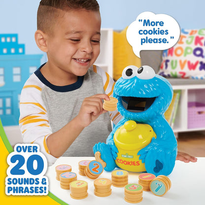 Sesame Street Cookie Monster's Counting Jar Toy