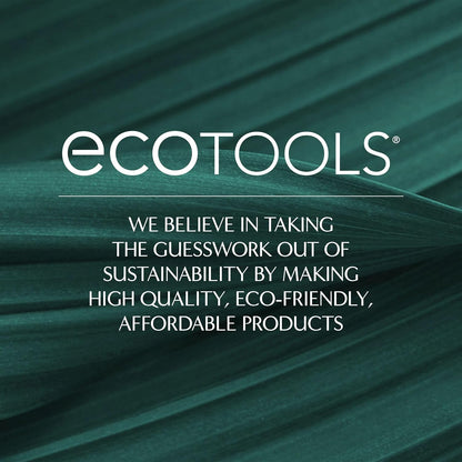 EcoTools Smoothing Detangler Hairbrush, Brush For Wet Or Dry Hair, Pain-Free Detangling, Style & Smooth Hair, Heat Resistant Brush, Renewable Bamboo & Flexible Bristles, Vegan & Cruelty-Free, 1 Count