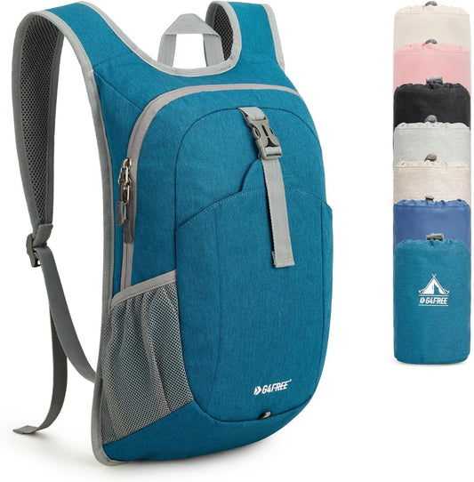 G4Free 12L Hiking Backpack Lightweight Small Hiking Daypack for Outdoor Travel Mini Foldable Shoulder Bag