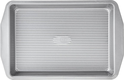 USA Pan American Bakeware Classics 9 x 13-Inch Rectangular Lasagna, Cake and Brownie Pan, Aluminized Steel, 9 x 13 Inch
