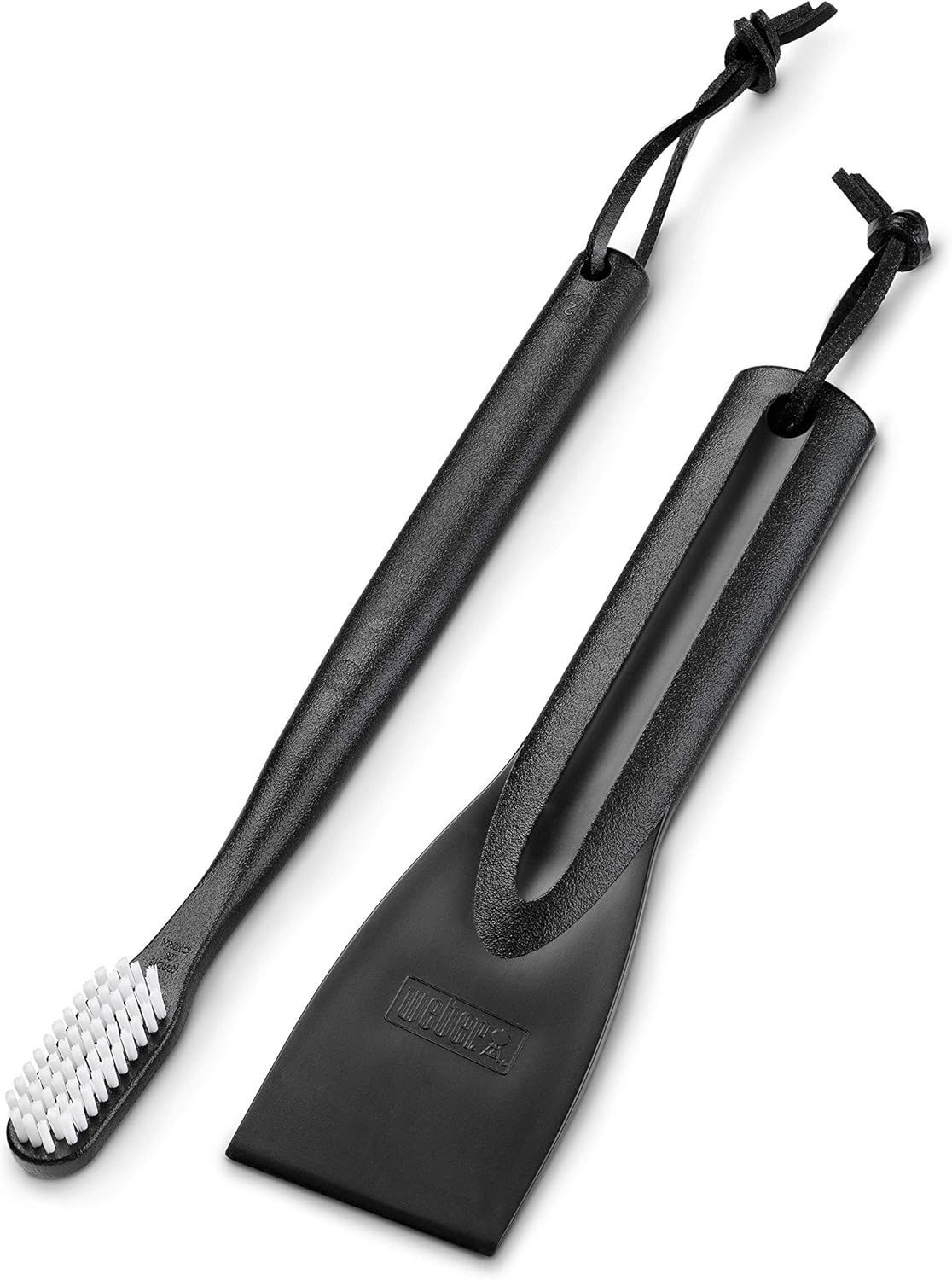 Weber Gas Barbecue Maintenance Kit - Cookbox Scraper and Flexible Brush BBQ Grill Cleaning Kit for Removing Tough Grease
