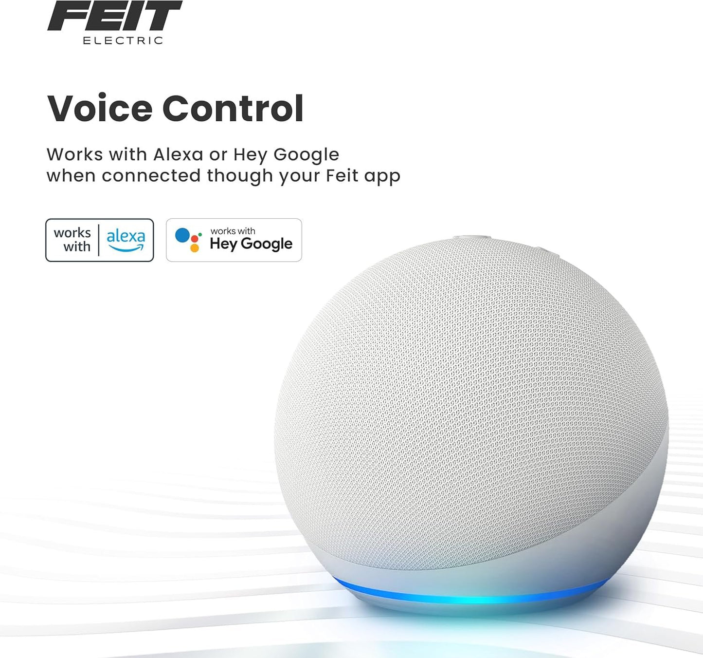 Feit Electric 4 Inch Smart Recessed Lights, Color Changing and Tunable White, 2.4GHz WiFi Retrofit LED Downlight E26 Base, Dimmable, 4 Pack, LEDR4/RGBW/AG/4