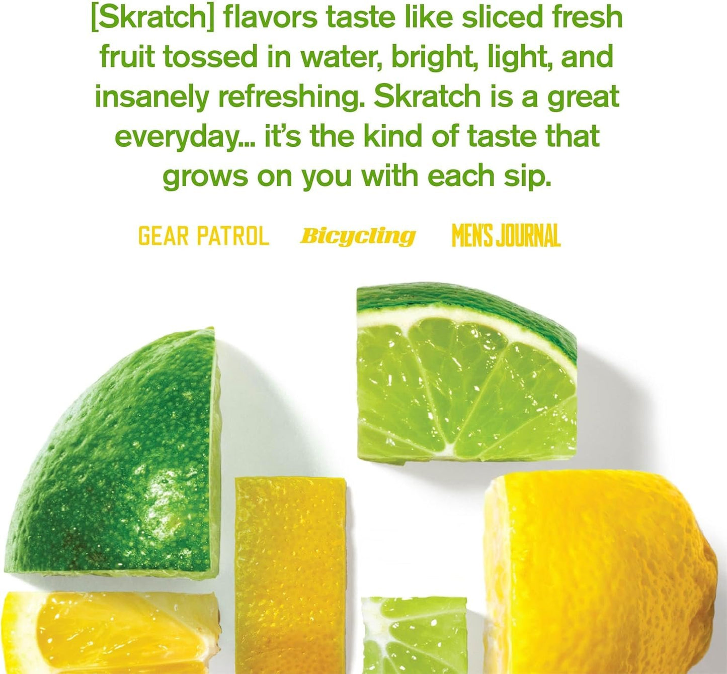 Skratch Labs Hydration Powder | Sport Drink Mix | Electrolytes Powder for Exercise, Endurance, and Performance | Lemon + Lime | 60 Servings | Non-GMO, Vegan, Kosher