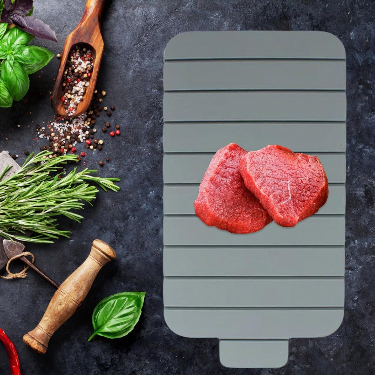 Cutting Pad for Meat - Reusable Meat Cutting Board | Foldable Camping Accessories, Food Prep Tool for Outdoor Picnic, Rv Cooking