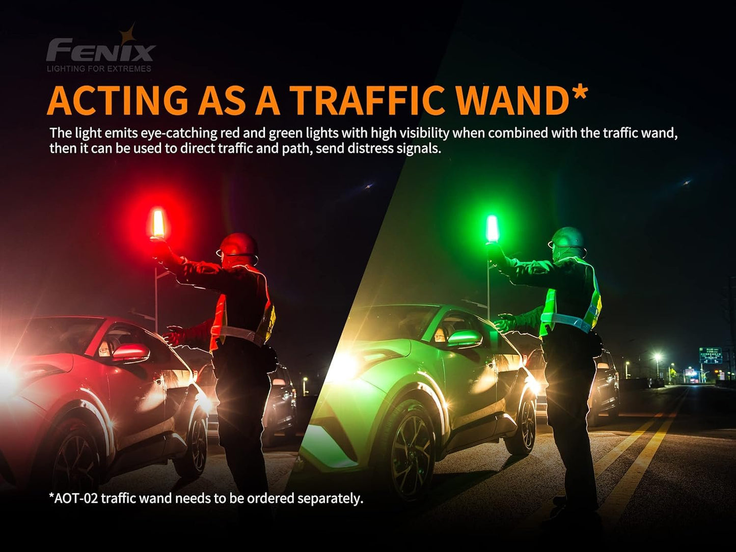 Fenix TK26R 1500 Lumen Multi Color Rechargeable Tactical Flashlight ** Canadian Edition