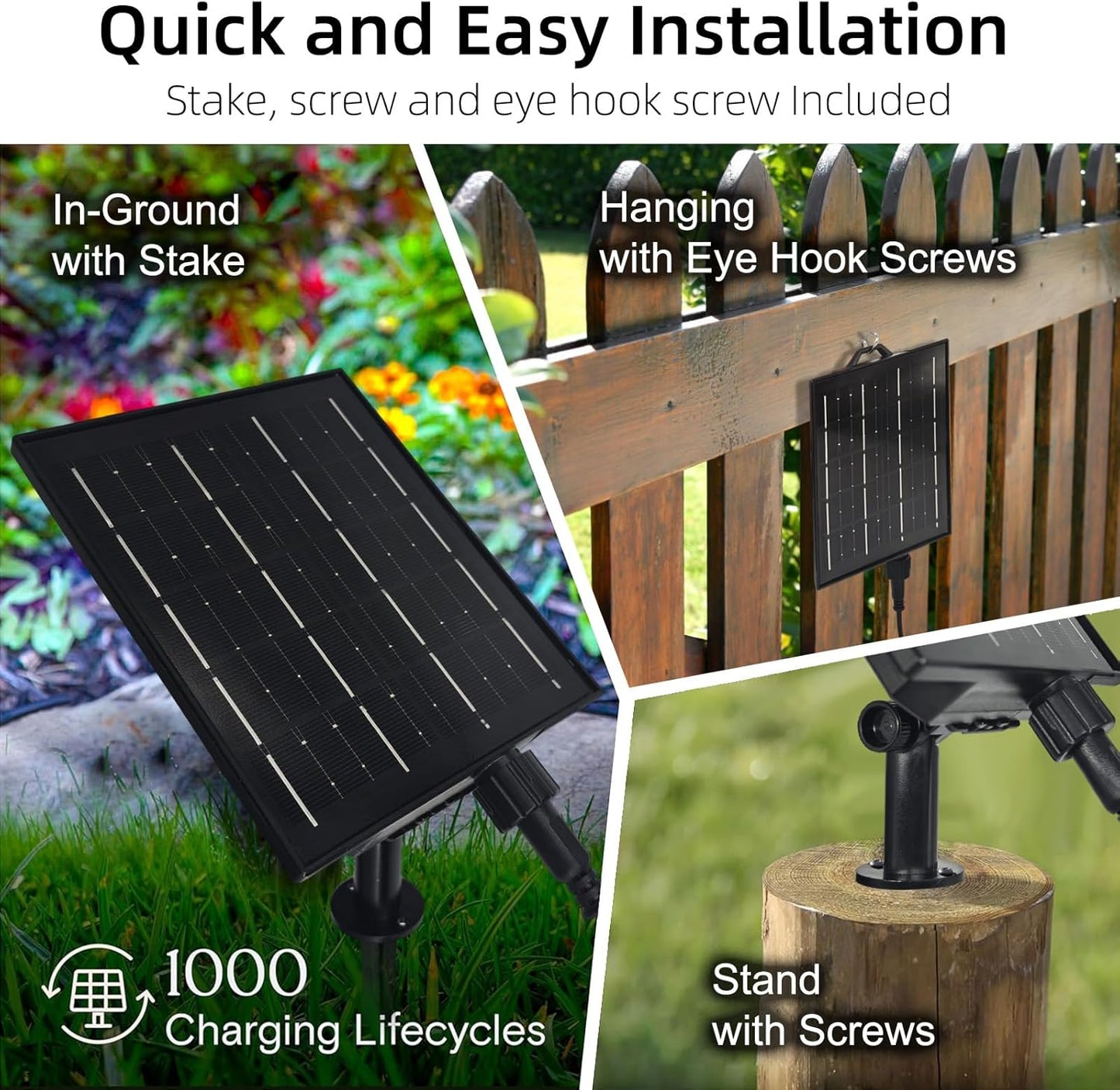 15M Solar Festoon Lights Outdoor, 2700K Warm White Solar Powered String Lights with 2400mAh Battery, 15+1 S14 Festoon Light for Patio Backyard Balcony Gazebo Party Carport