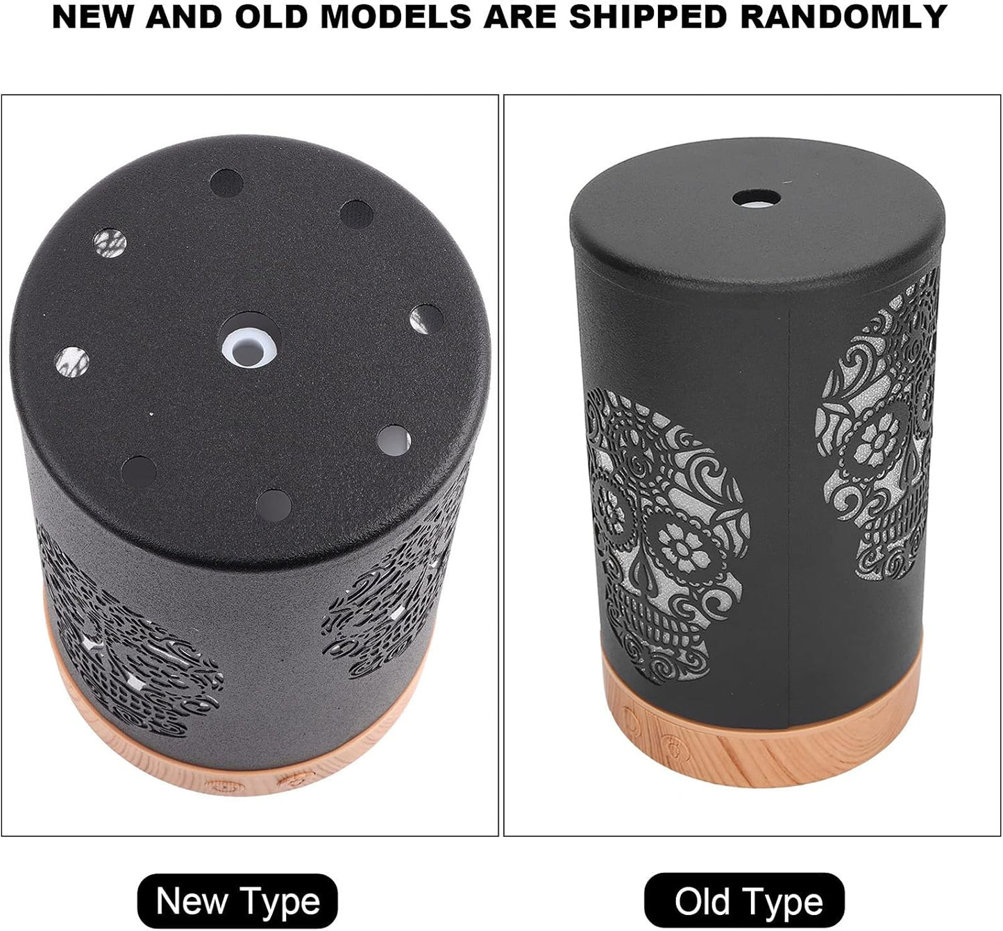 Essential Oil Diffuser Portable Remote Control Aroma Diffuser LED Light Air HumidifierEU Plug