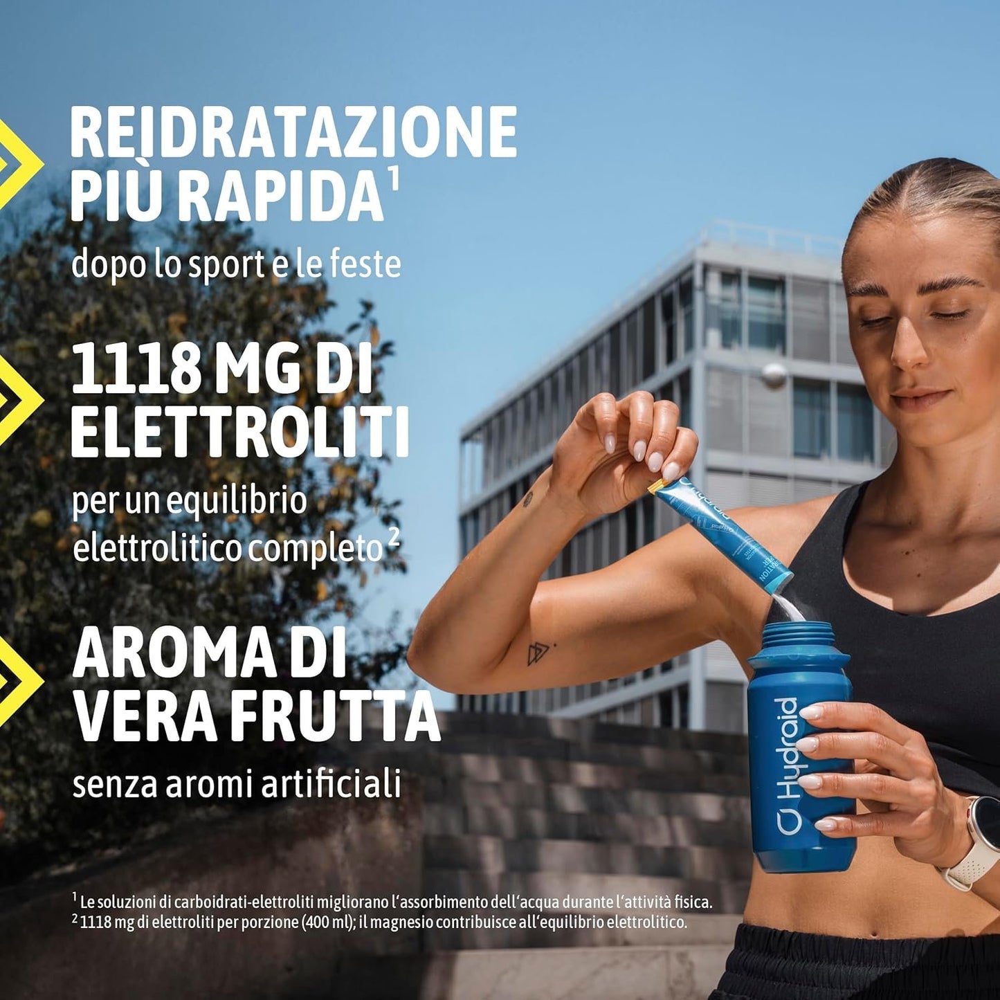 Hydraid Hydration Helper I Electrolyte Powder Mineral Salts Sports Supplements I For Better Rehydration and Recovery The 25 Sachets I After Sports and Parties I Mango-Maracuja