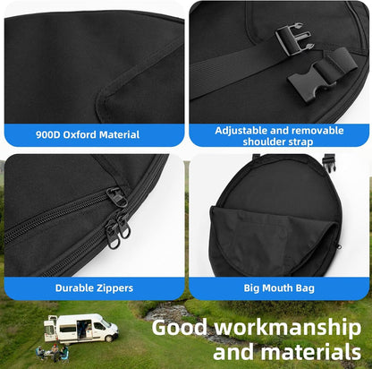 Privacy Shower Tent Bag, Pop-up Carry Case, Durable Nylon Storage, Lightweight Travel Organizer, Camping Necessary, Beach Gear Holder, Outdoor Adventure Backpack, Ideal for Hiking