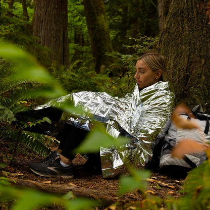 Mylar Emergency Survival Sleeping Blanket - 5 Pack