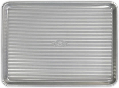 USA Pan Bakeware Half Sheet Pan, Warp Resistant Nonstick Baking Pan, Made in the USA from Aluminized Steel