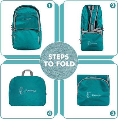 ZOMAKE Lightweight Packable Backpack 30L