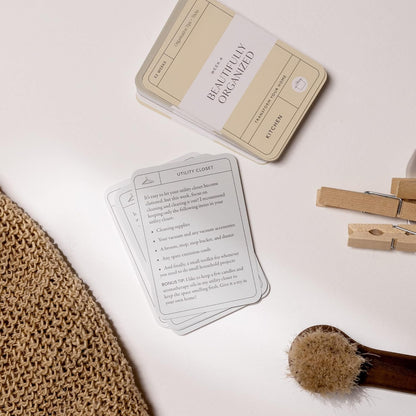 Beautifully Organized In 52 Weeks: A Home Organization Card Deck