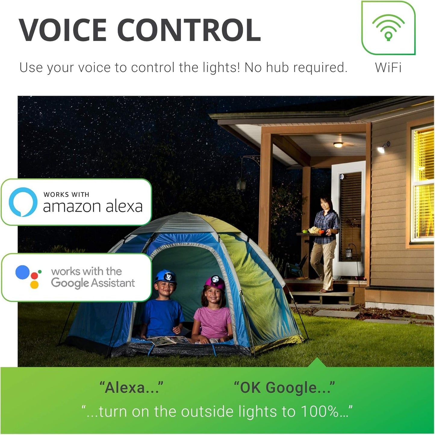 Sunco PAR38 Alexa Compatible Smart LED Bulbs, WiFi Color Changing Outdoor Flood Light, 13W, RGB Tunable White CCT, Dimmable, with Amazon Alexa & Google Assistant, No Hub Required 2 Pack