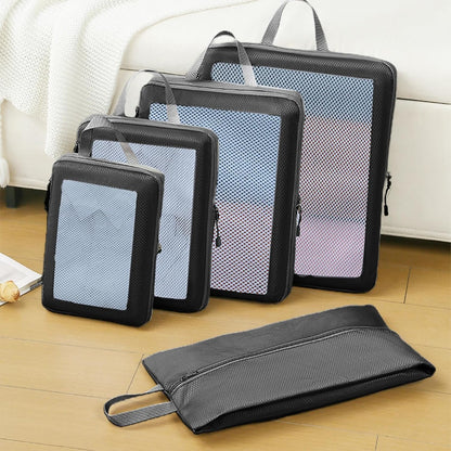 Packing Bags for Suitcase | Set of 8 Waterproof Storage Packing Suitcase Bags,Moving House Organization Clothing Containers for Attic, Closets