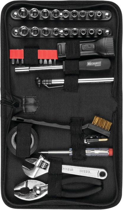 PERFORMANCE TOOL W1197 Wilmar 38 pc. Compact Auto Tool Kit Black