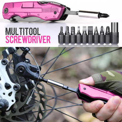 Gifts for Women Wife Mom Girlfriend Her - Mothers Day Gifts from Daughter Son, Stocking Stuffers for Women, Anniversary Birthday Gift - Christmas Pin-k Multitool