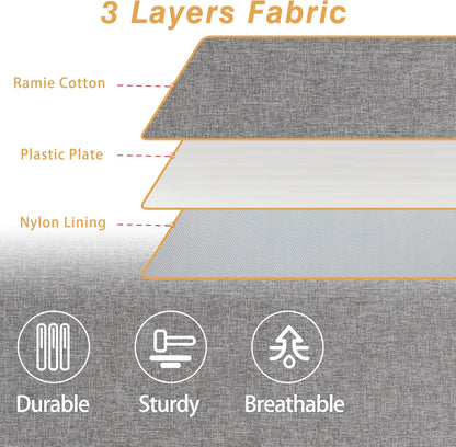 punemi Under The Bed Storage Containers 6 Inch High, 2 Pack Flat Storage Bins With Lids, Large Clothes Storage Sturdy Structure, Apartment Storage Ideas, Home Organization Must Haves, Dark Grey