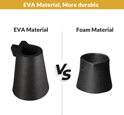 Bed Frame Toe Protectors，Bed Frame Leg Covers, Toe Protector,Bed Frame Leg Protector,Toe Savers for Bed Frame,Toe Guard-Bed Bumpers to Guard Against Foot Injury,Made of EVA, Better Protection(4 Pack)