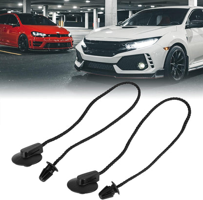 X AUTOHAUX Parcel Shelf String Rear Trunk Storage Bag Tray Strap for Ford Focus MK3 12-17