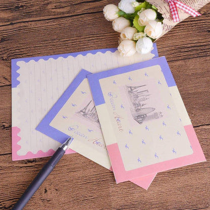 SCStyle 32 Cute Lovely Kawaii Special Design Writing Stationery Paper with 16 pcs Envelopes