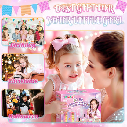 Pretend Makeup for Toddlers, Toy Play Makeup Set for Kids 3-5, Toddler Makeup Kit Pretend, Cat Toys for Kids Fake Makeup, Birthday Gifts Toys for 3 4 5 6 7 8+ Year Old Girls (Not Real Makeup)