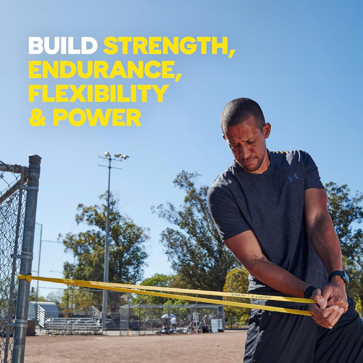TRX Strength Band, Full-Body Resistance Band for Home and Gym, 35/70 lb