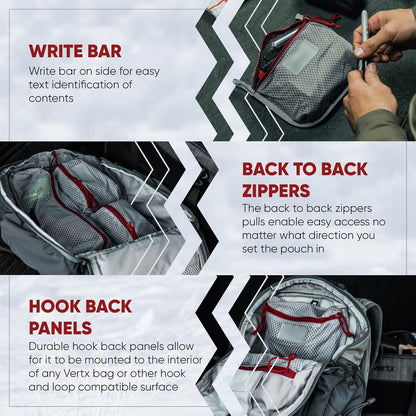 Vertx Overflow Mesh Pouches