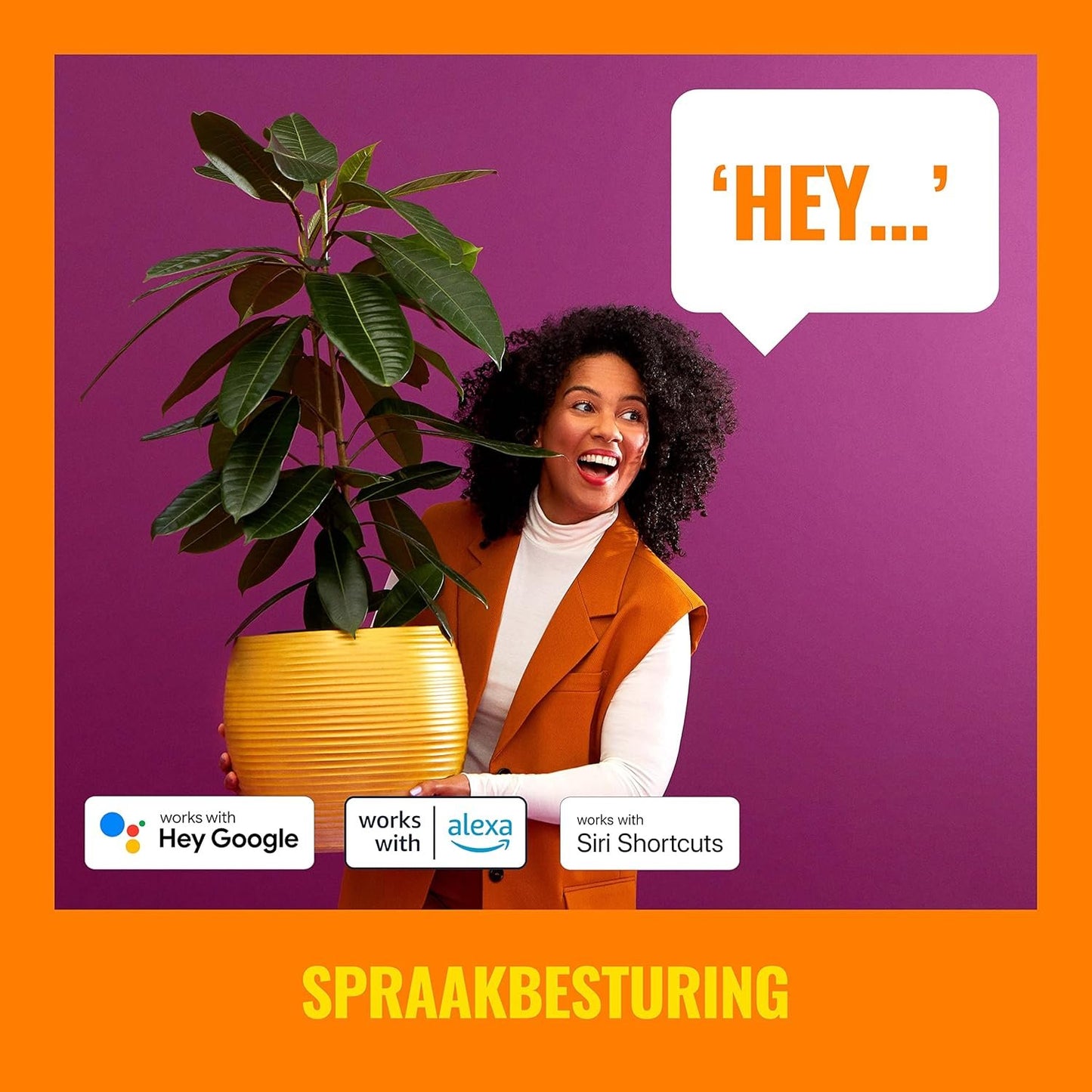 WiZ Colour Arca Smart Connected WiFi Dual Zone Ceiling Light. [White] App Control for Indoor Home Lighting, Livingroom and Bedroom