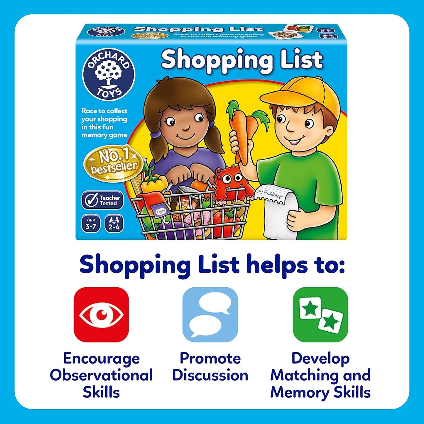 Orchard Game - Shopping List