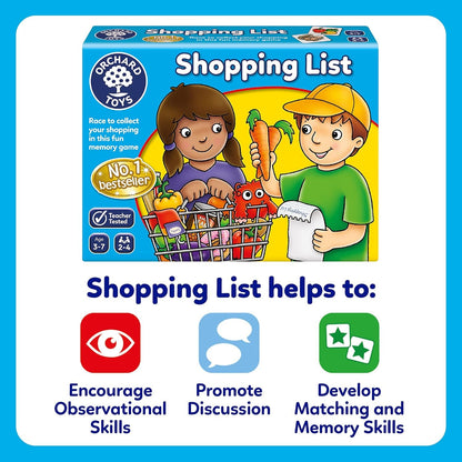 Orchard Game - Shopping List